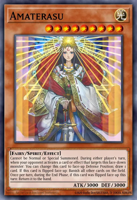 Amaterasu trading card