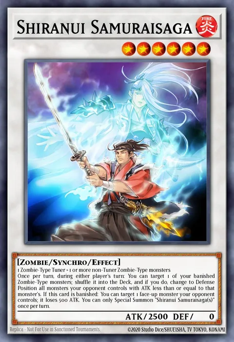 Shiranui Samuraisaga trading card