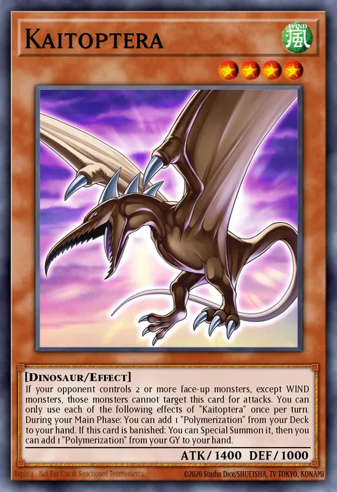 Kaitoptera trading card