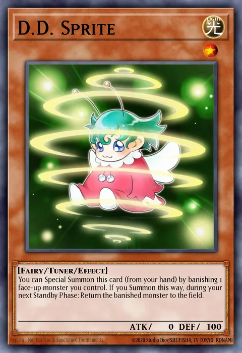 D.D. Sprite trading card