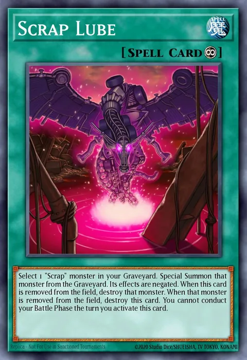 Scrap Lube trading card