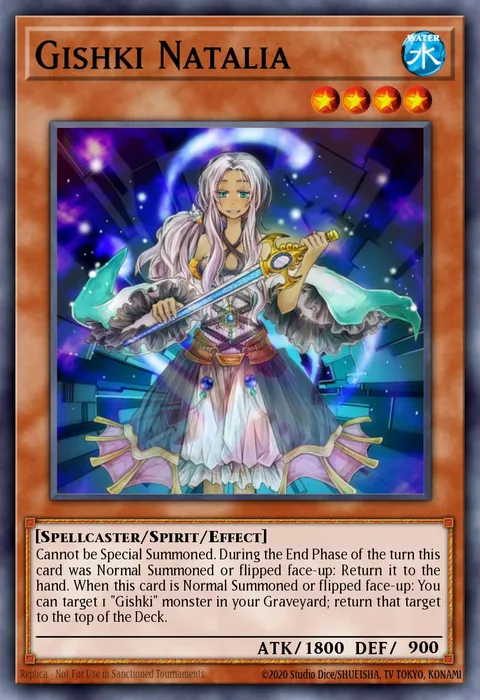 Gishki Natalia trading card