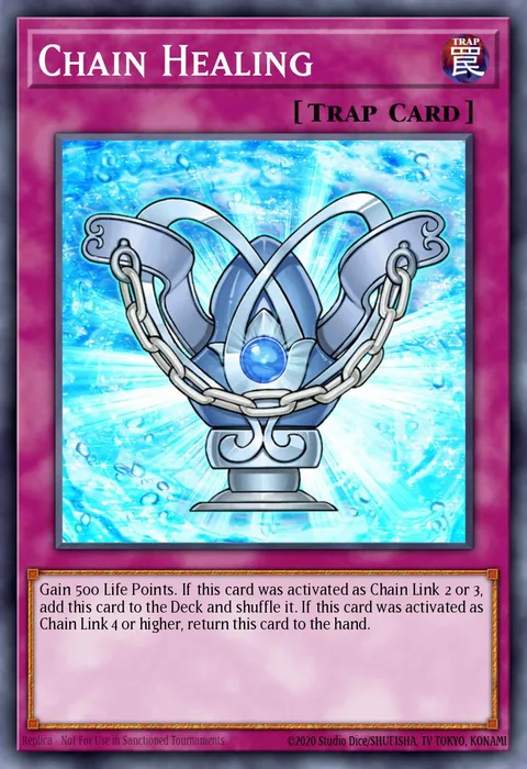 Chain Healing trading card