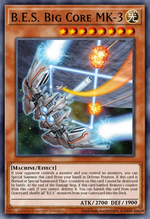 B.E.S. Big Core MK-3 trading card