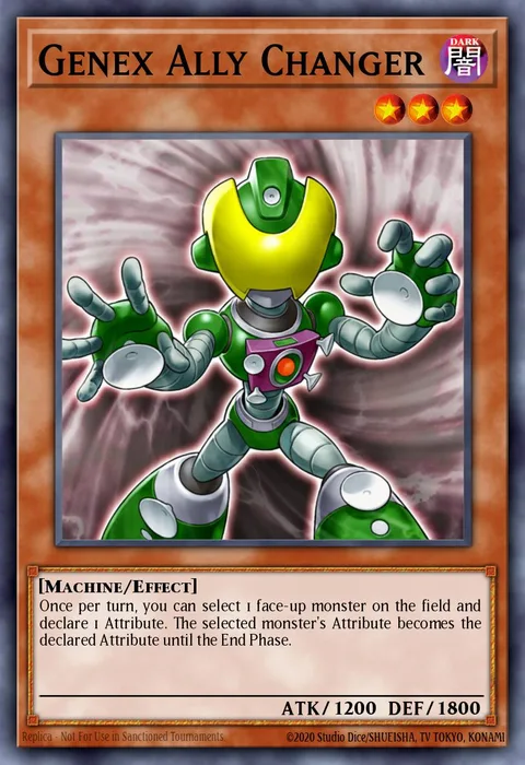 Genex Ally Changer trading card