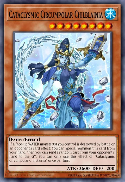 Cataclysmic Circumpolar Chilblainia trading card