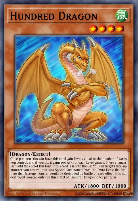 Hundred Dragon trading card