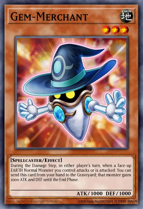 Gem-Merchant trading card