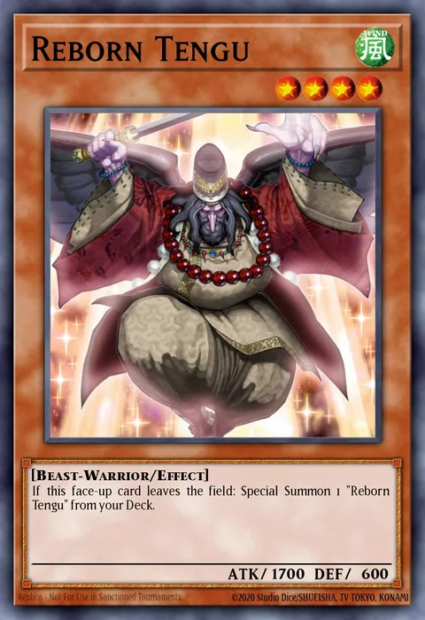 Reborn Tengu trading card