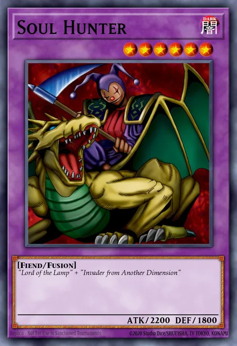 Soul Hunter trading card