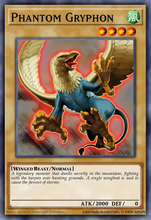 Phantom Gryphon trading card