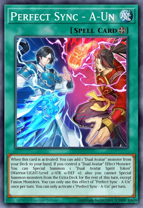 Perfect Sync - A-Un trading card