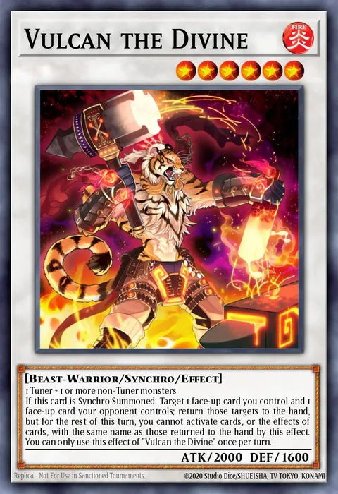 Vulcan the Divine trading card