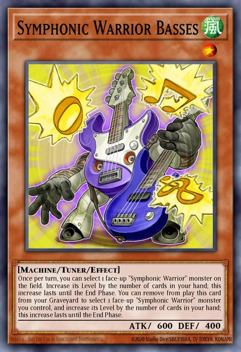 Symphonic Warrior Basses trading card