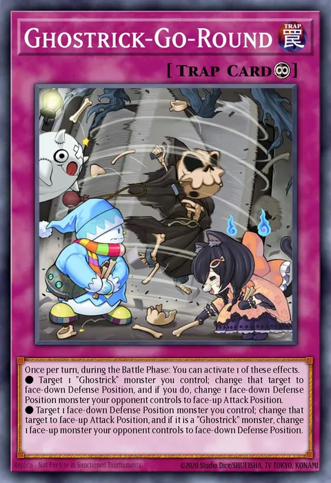 Ghostrick-Go-Round trading card