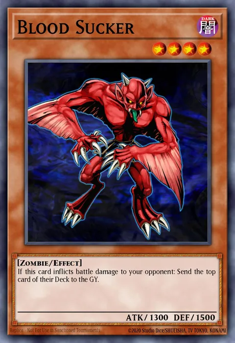 Blood Sucker trading card