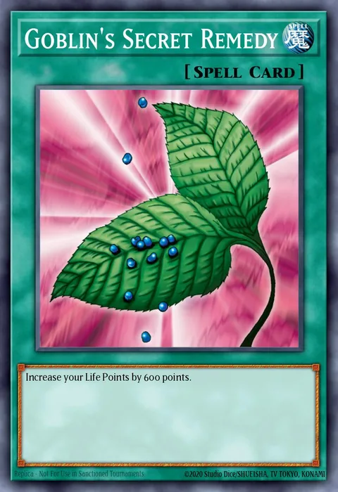 Goblin's Secret Remedy trading card