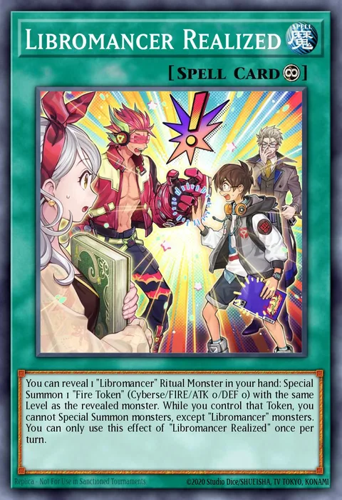 Libromancer Realized trading card