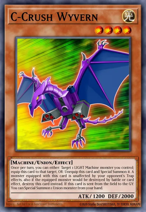 C-Crush Wyvern trading card