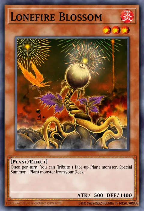 Lonefire Blossom trading card