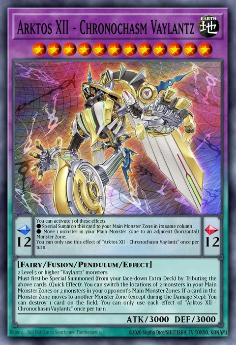 Arktos XII - Chronochasm Vaylantz trading card