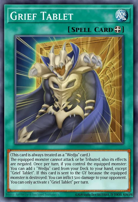 Grief Tablet trading card