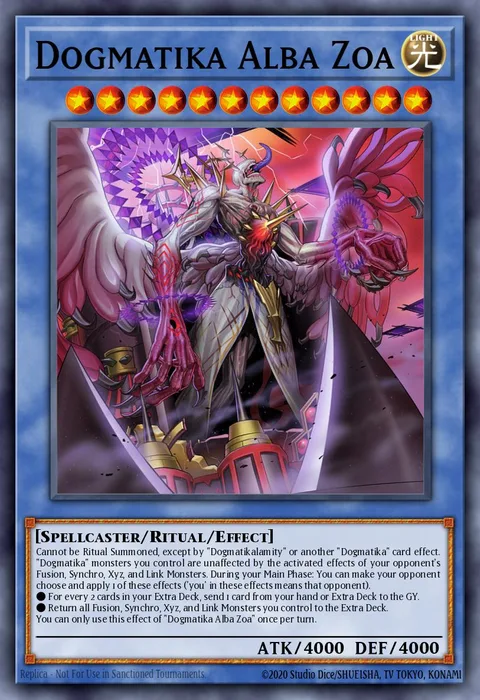 Dogmatika Alba Zoa trading card