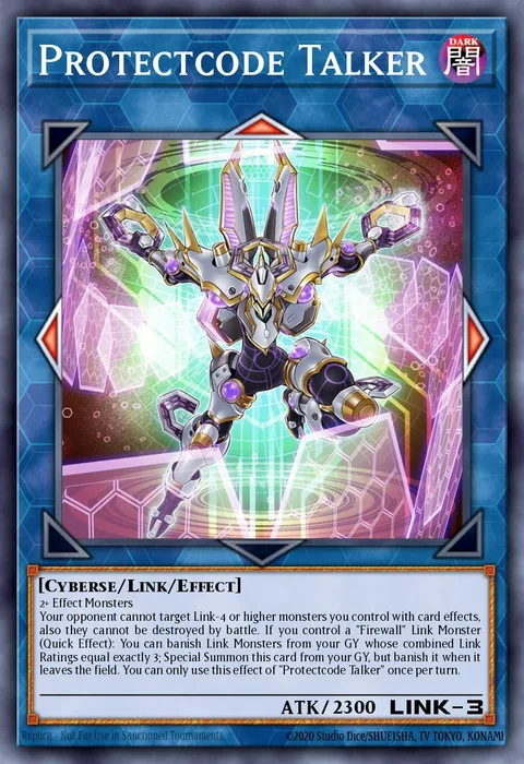 Protectcode Talker trading card