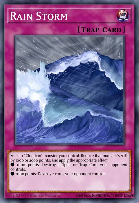 Rain Storm trading card