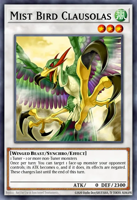 Mist Bird Clausolas trading card