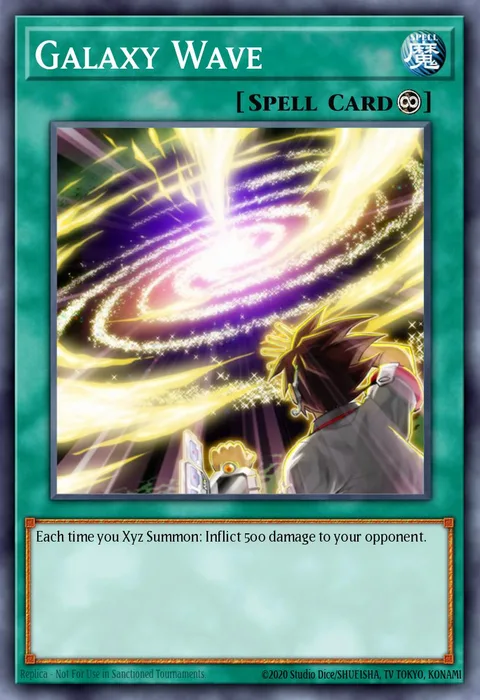 Galaxy Wave trading card