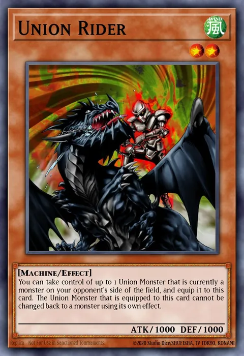Union Rider trading card