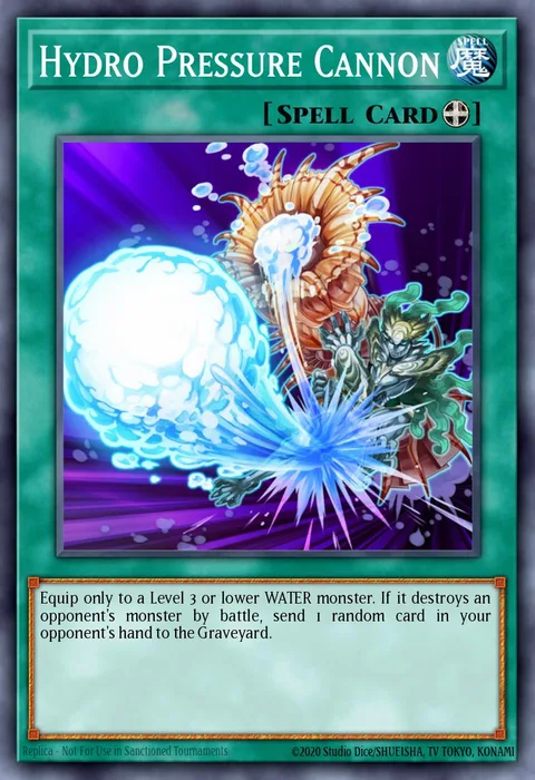 Hydro Pressure Cannon trading card