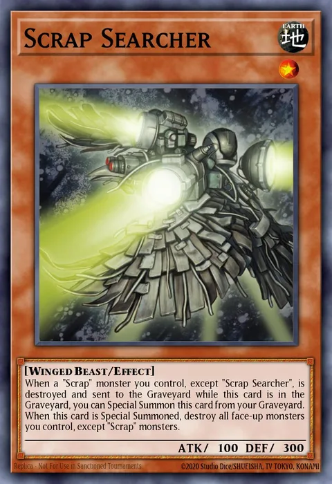Scrap Searcher trading card