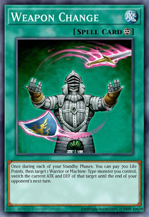 Weapon Change trading card