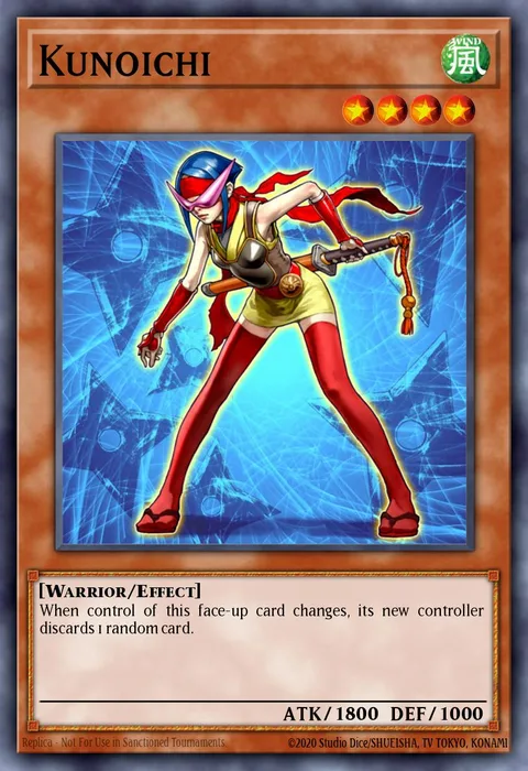 Kunoichi trading card