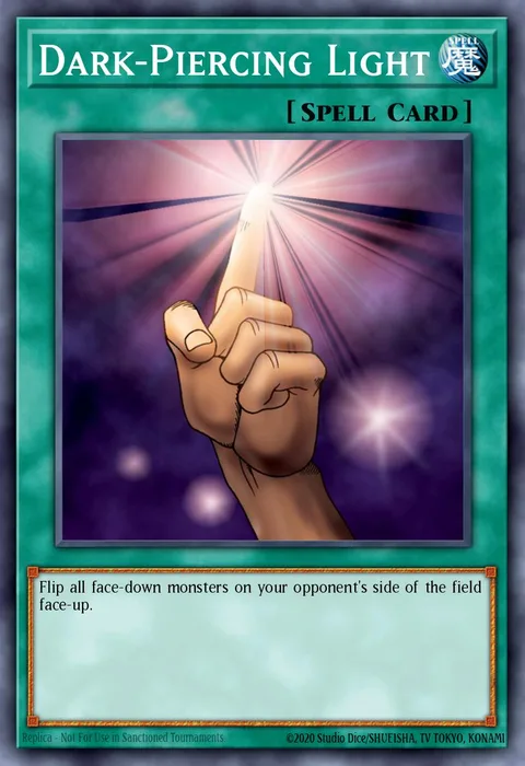 Dark-Piercing Light trading card