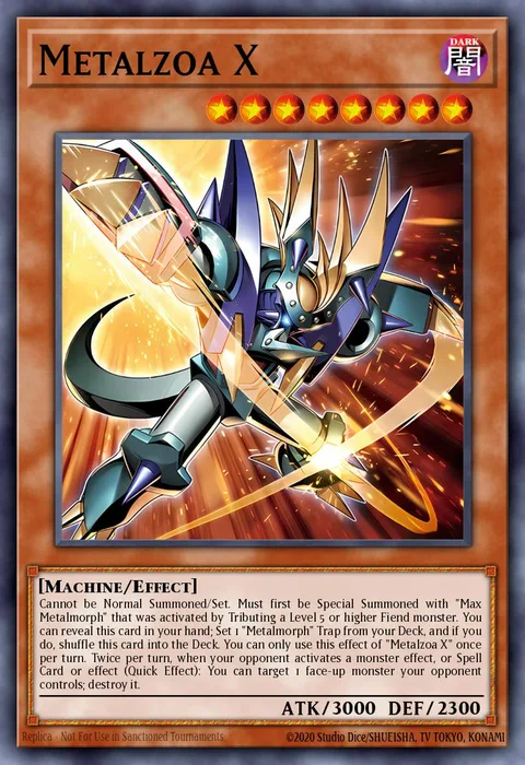 Metalzoa X trading card