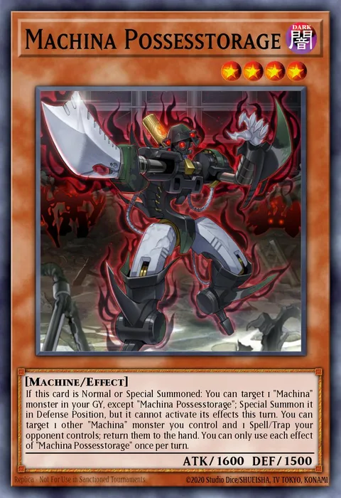Machina Possesstorage trading card