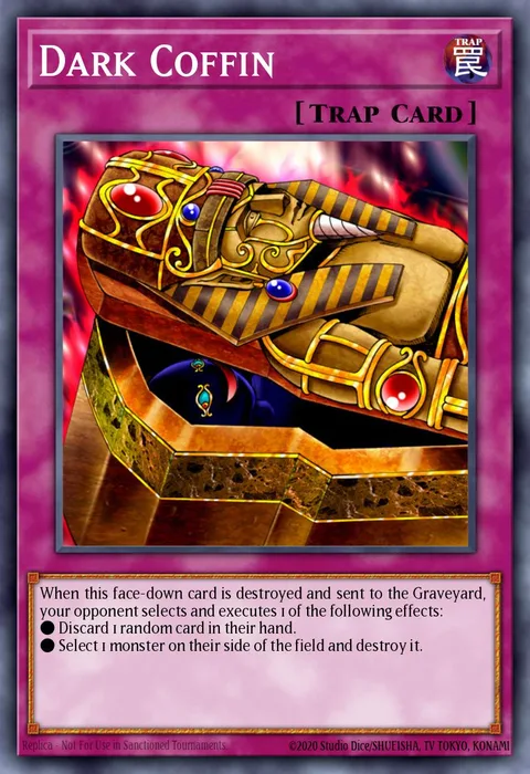 Dark Coffin trading card