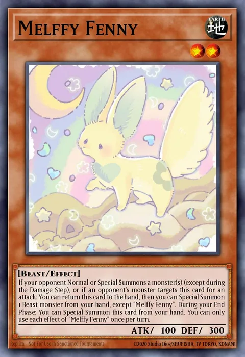 Melffy Fenny trading card