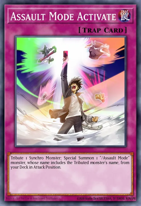 Assault Mode Activate trading card