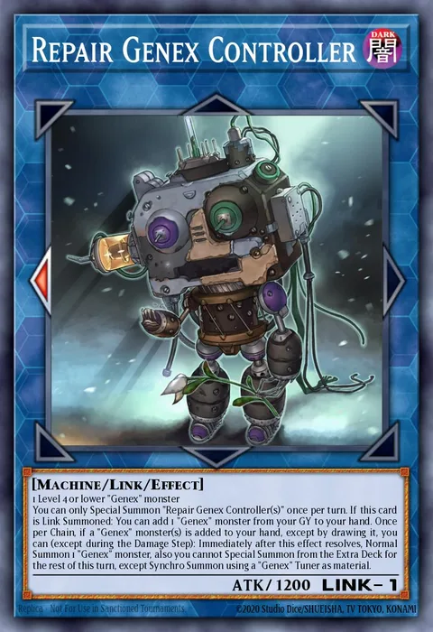 Repair Genex Controller trading card