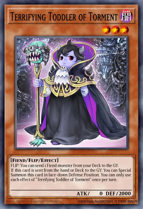 Terrifying Toddler of Torment trading card