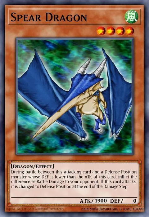 Spear Dragon trading card