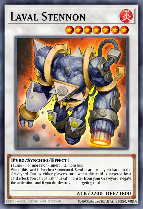 Laval Stennon trading card