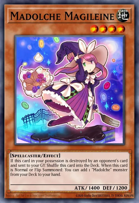 Madolche Magileine trading card