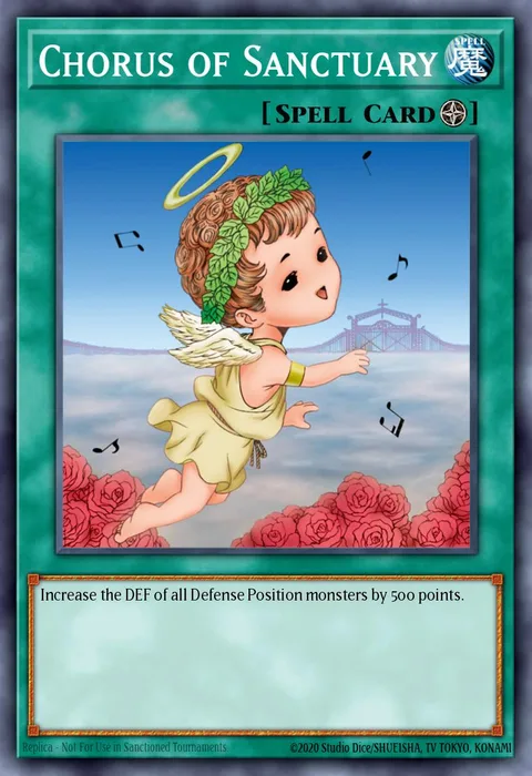 Chorus of Sanctuary trading card