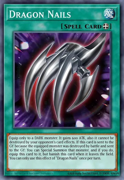 Dragon Nails trading card