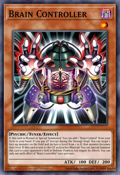 Brain Controller trading card